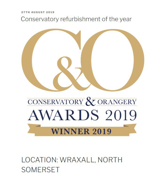 Conservatory and Orangery Awards 2019
