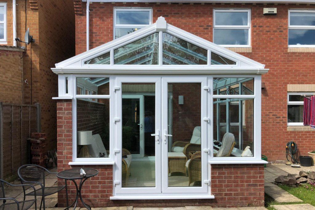 Gable fronted conservatory in Weston super Mare